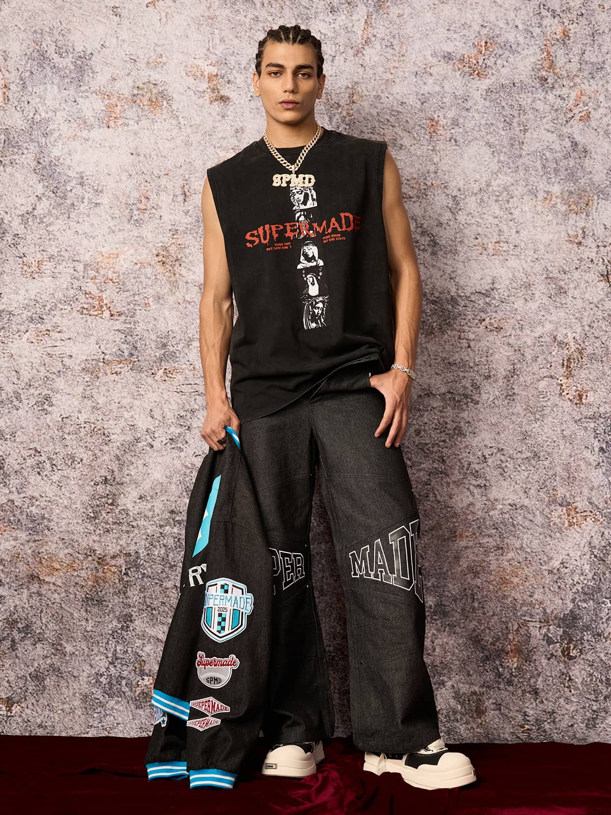 Original Cross Graphic Vest