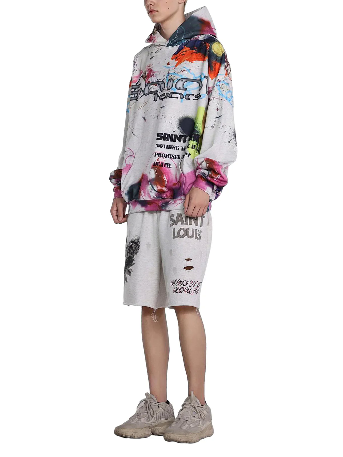 Street Graffiti Hooded Sweatshirt