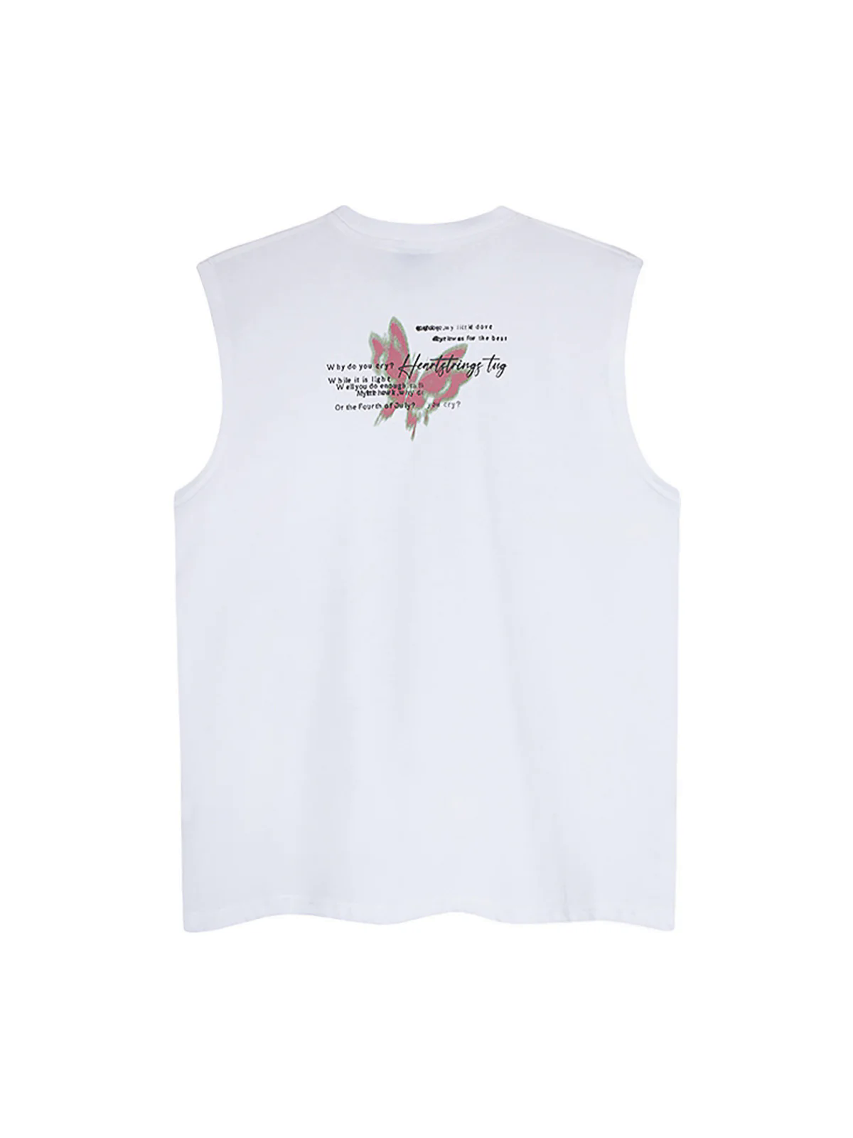 Street Butterfly Graphic Tank Top