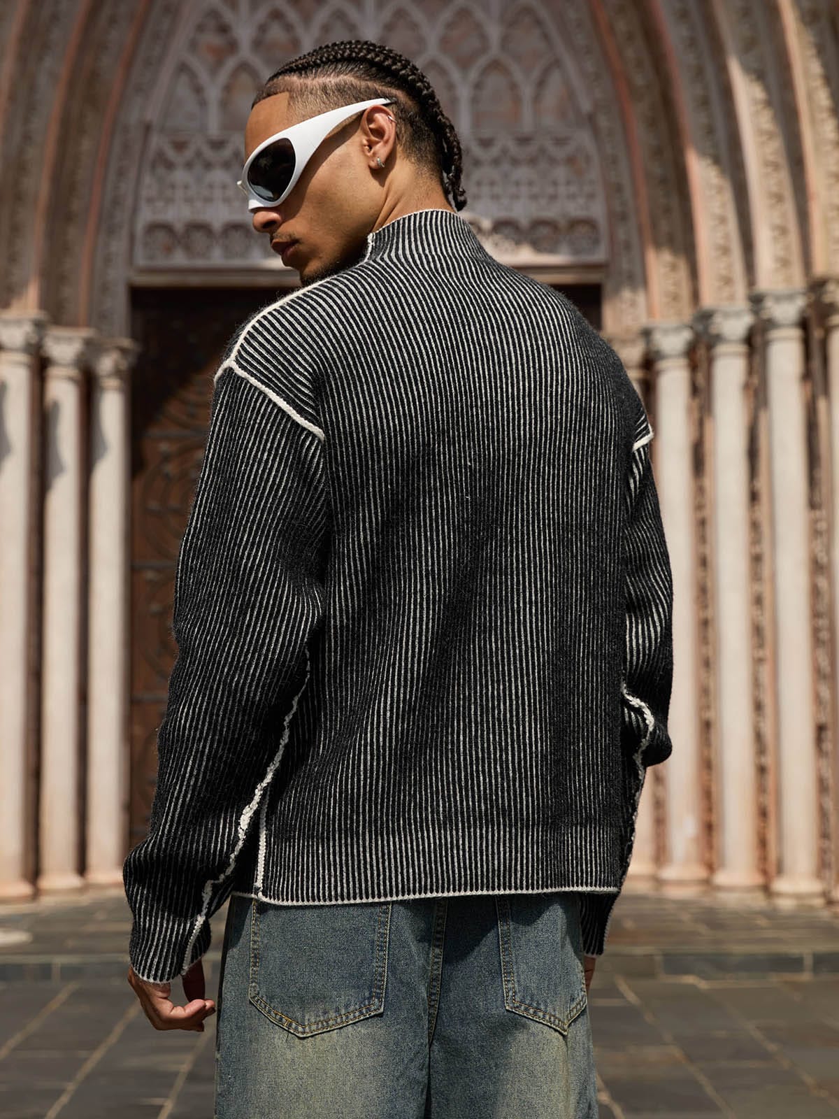 Double Sided Wearable Sweater - 2211