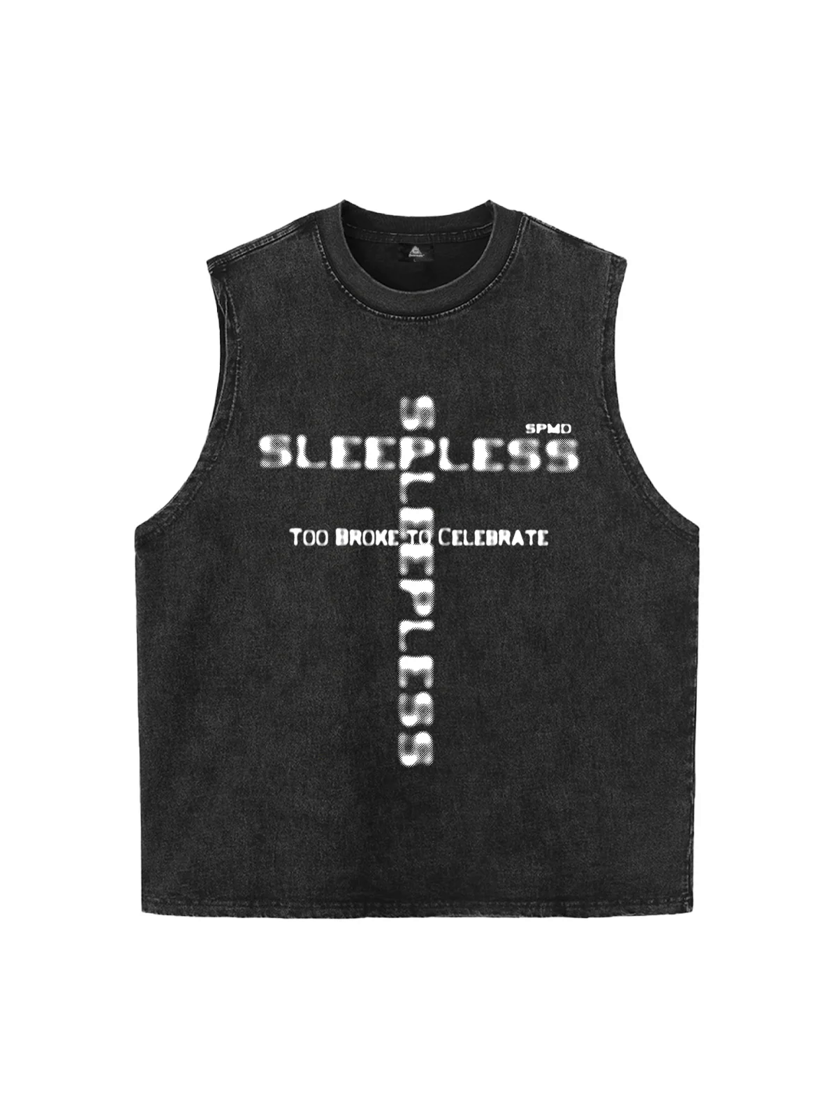 Orginal Phantom Letter Cross Print Vest