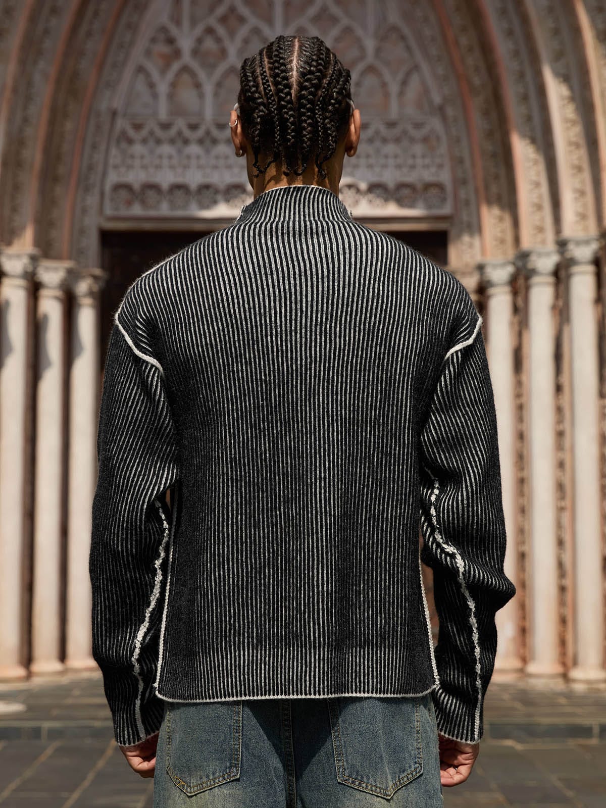 Double Sided Wearable Sweater - 2211