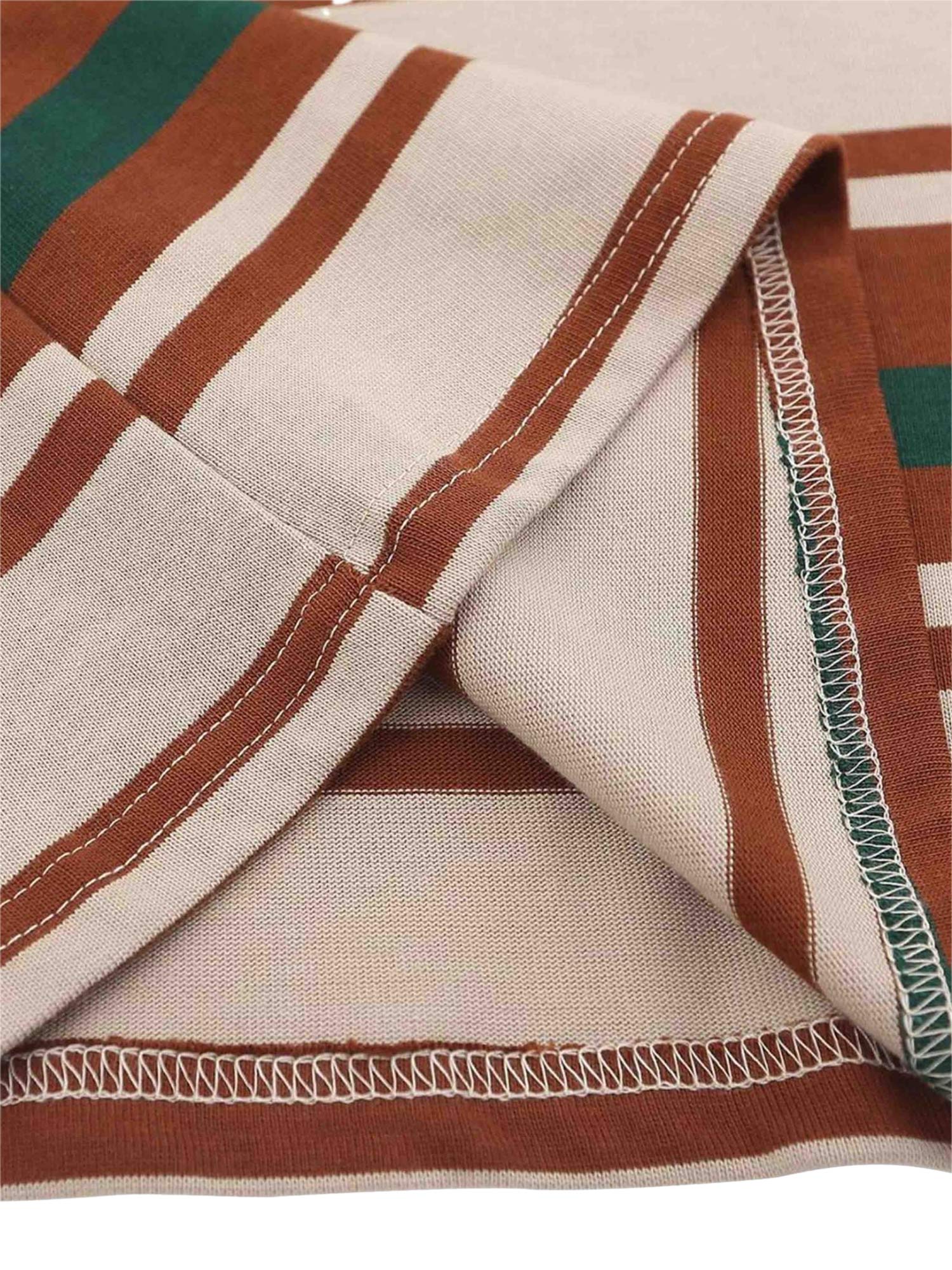 Vintage Striped Polo Shirt - 2165