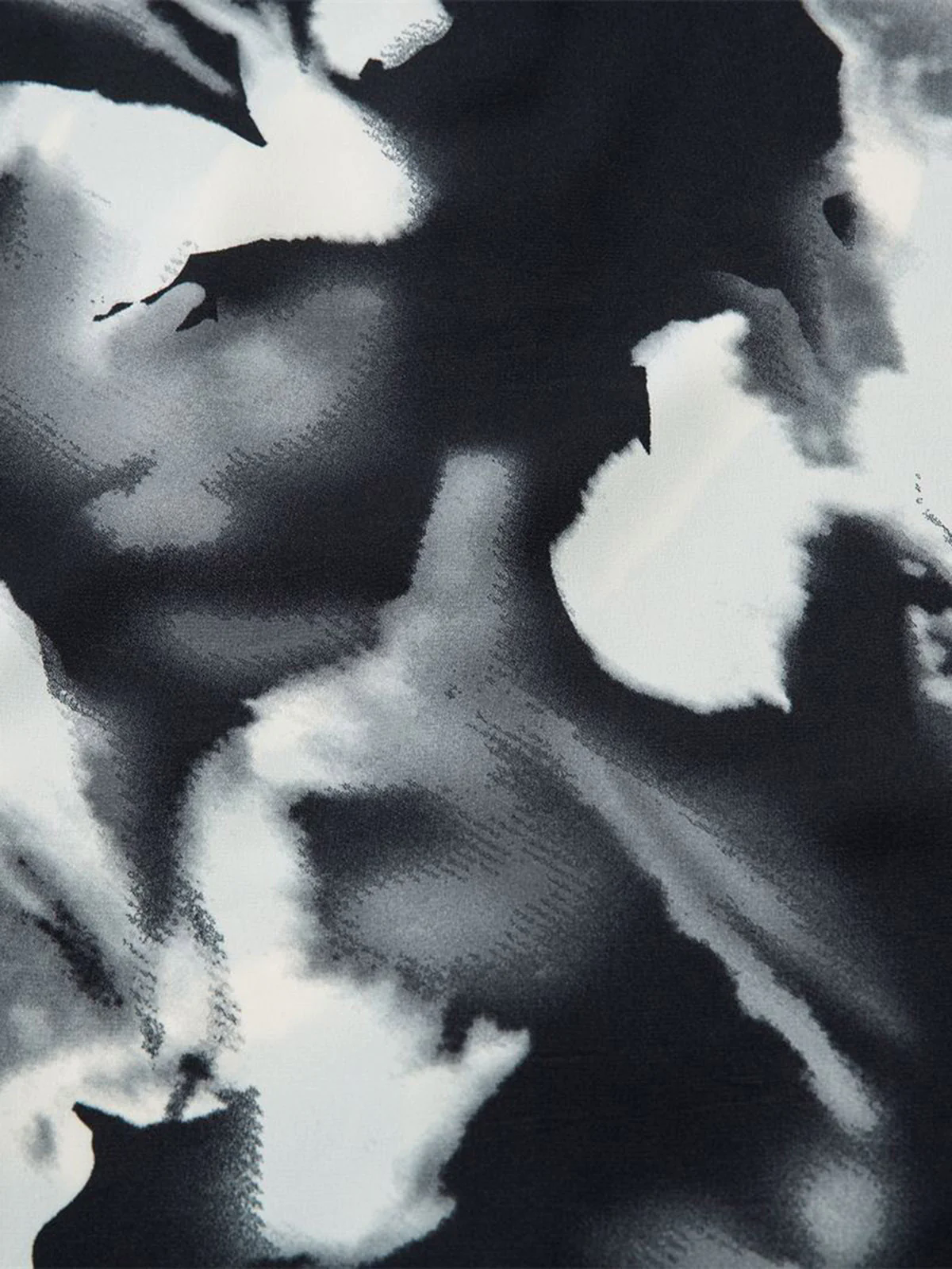 Abstract Tie-Dye Print Shirt