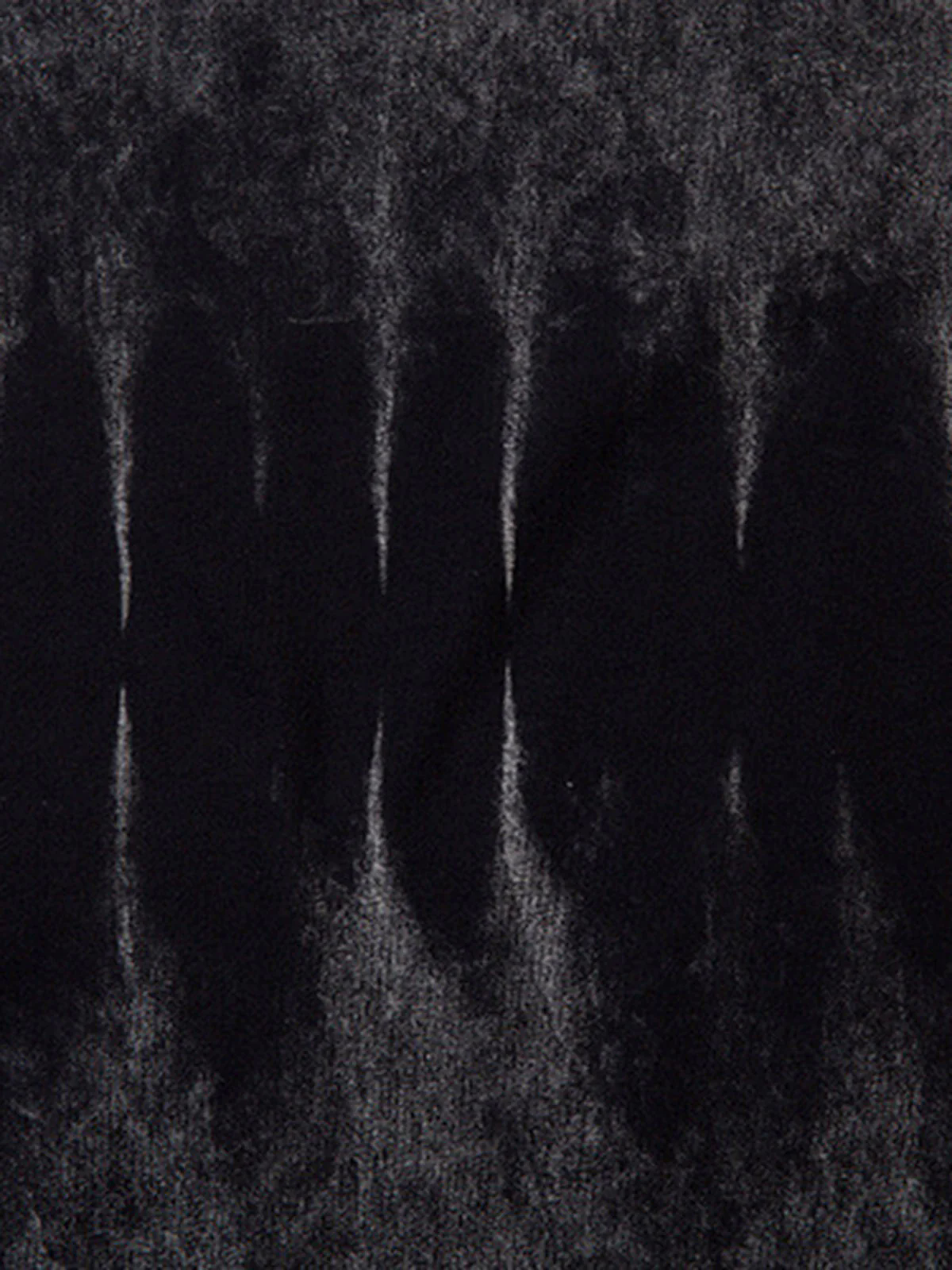 Gradient Tie-Dye Raw Edge Vest