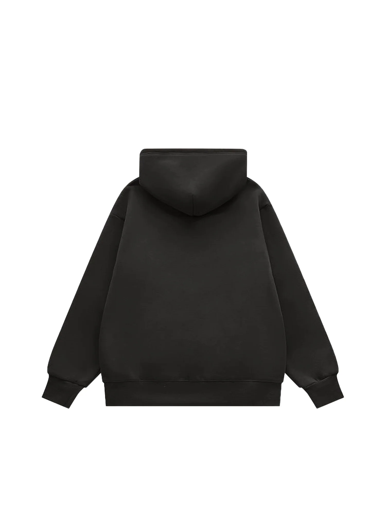 Letter Graphics Fleece Hoodie