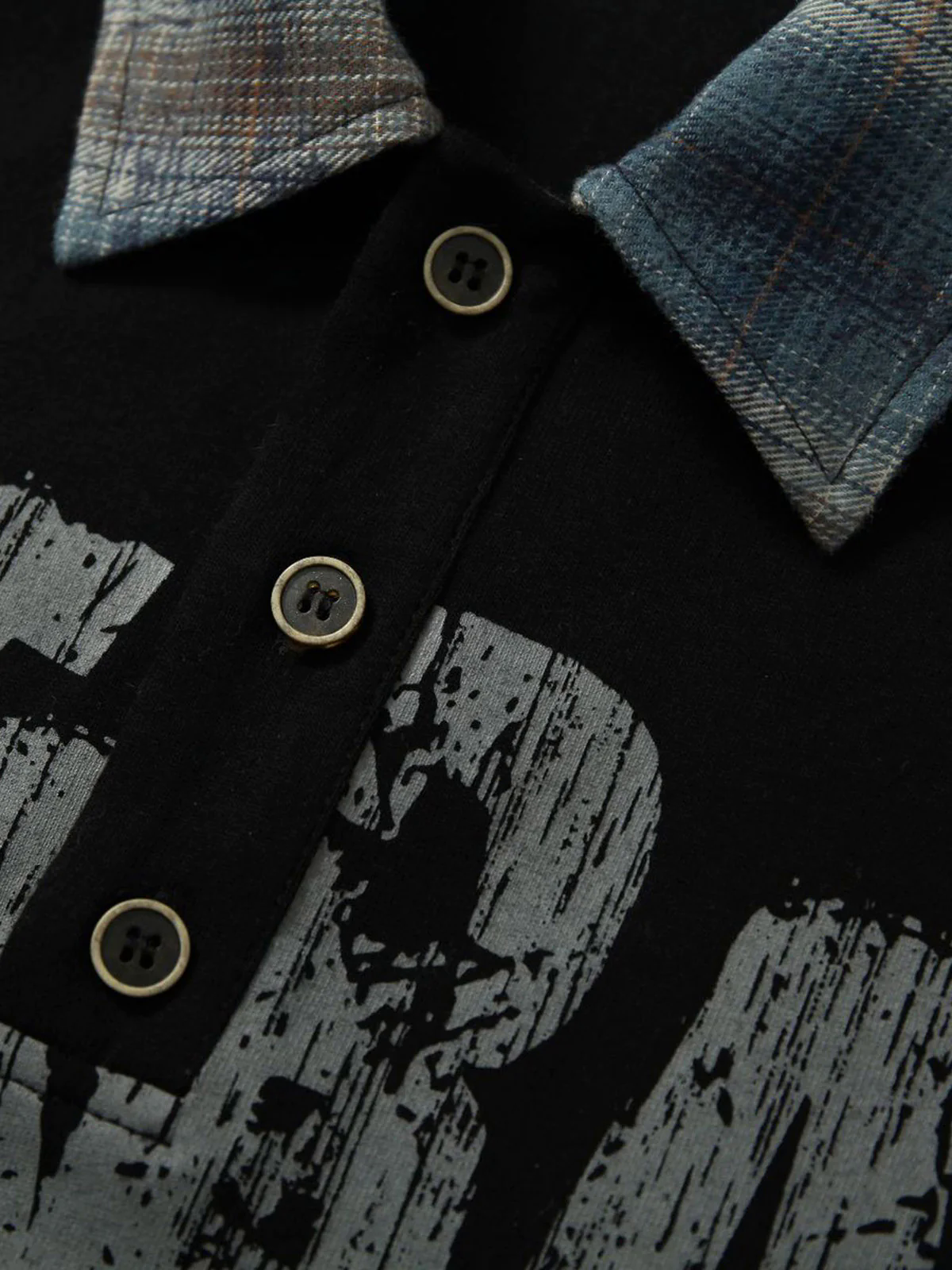 Street Graffiti POLO Lapel Shirt