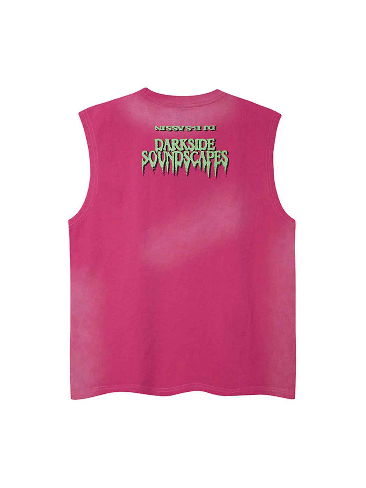 Street Graphic Spray Print Necklace T-Shirt