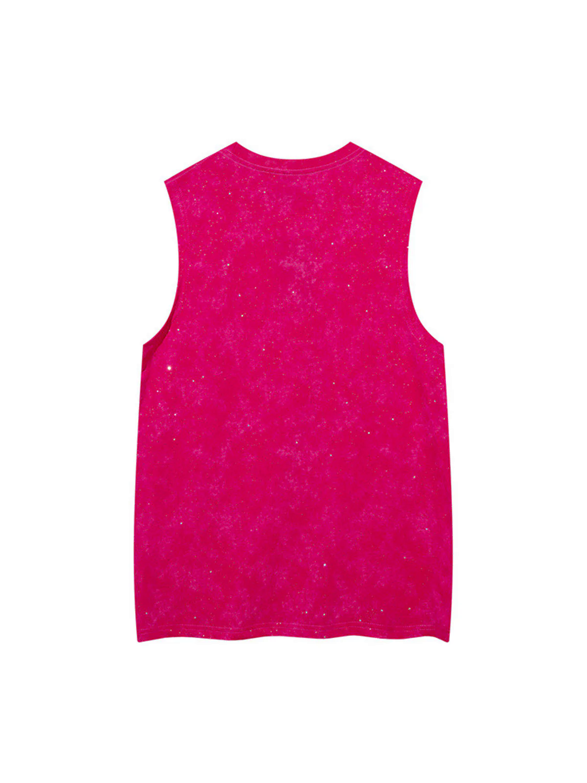 Retro Rhinestone Cross Chain Vest