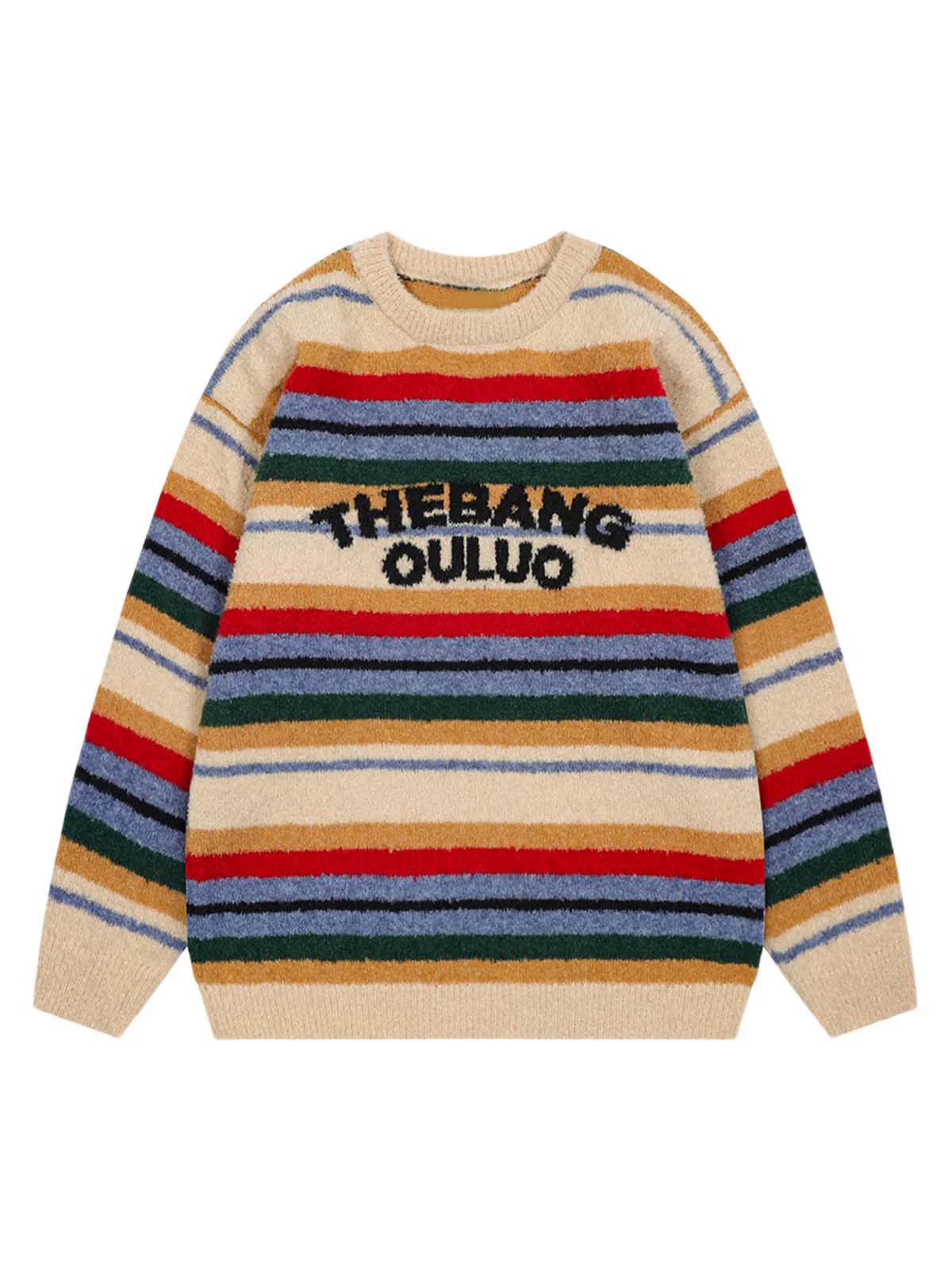 Vintage Striped Sweater - 2344