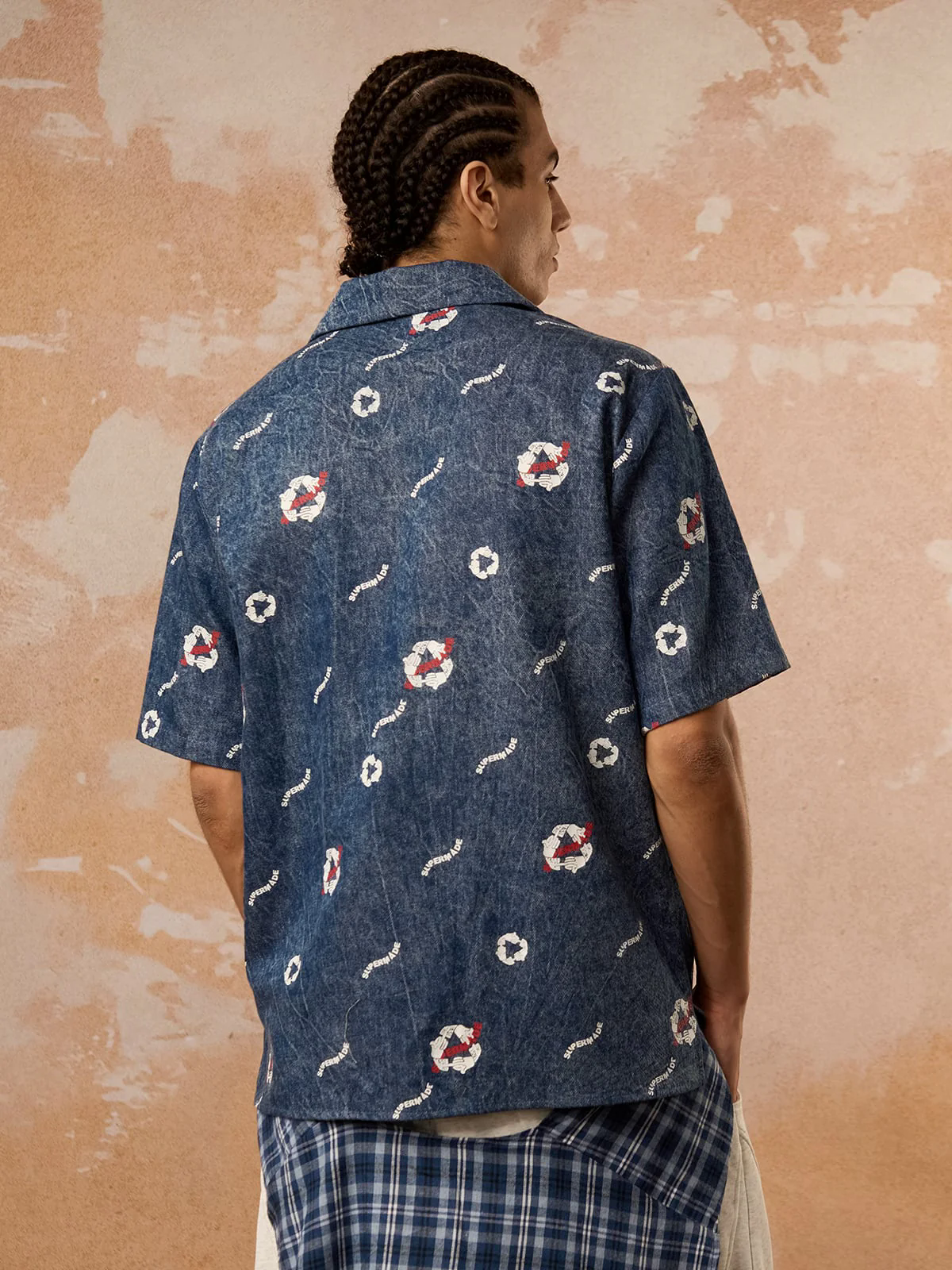 Original Print Denim Shirts