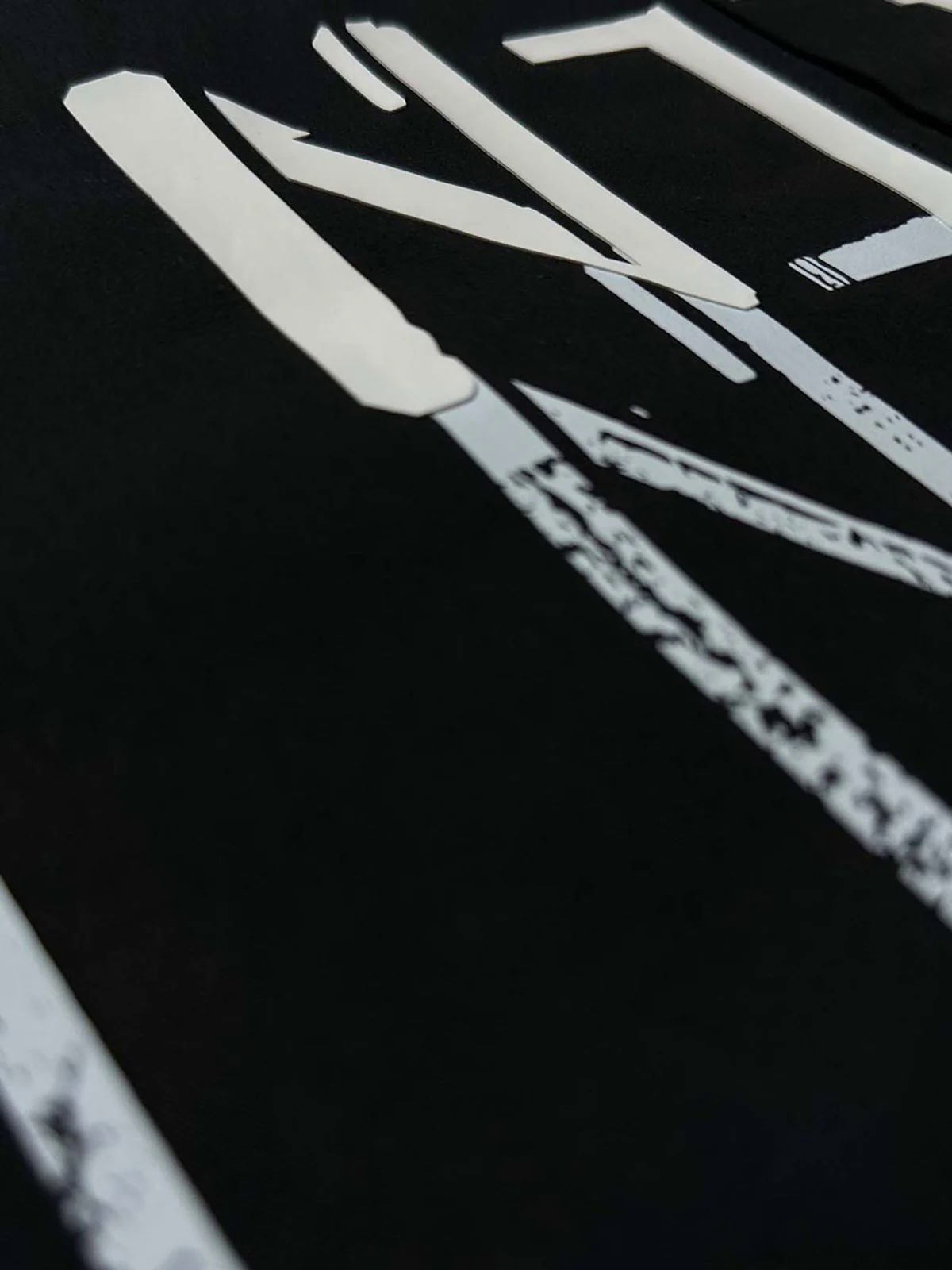 Bold Letter Graphic Short-Sleeve Shirt