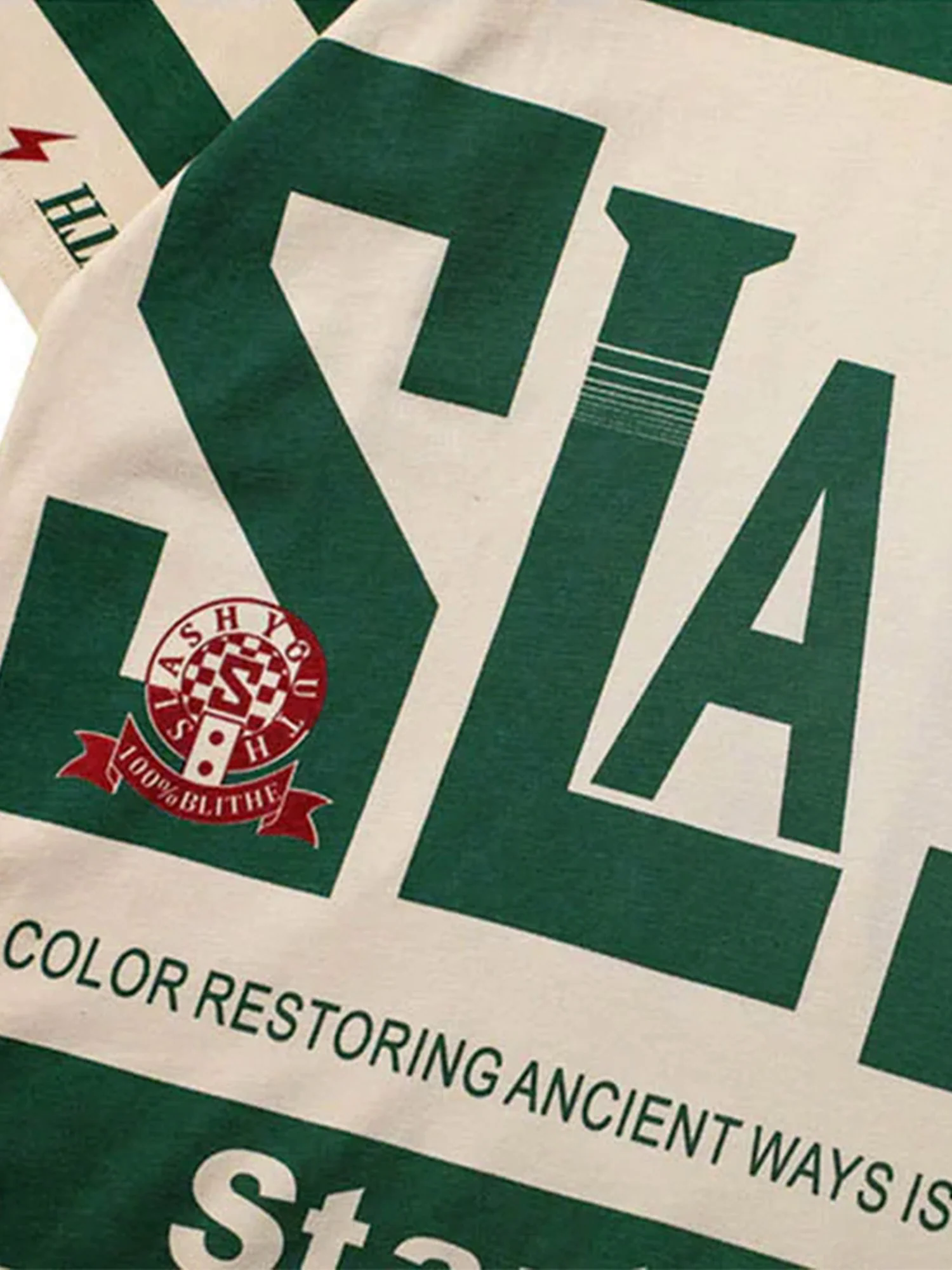 Contrast Color Slash Polo Shirt -1208