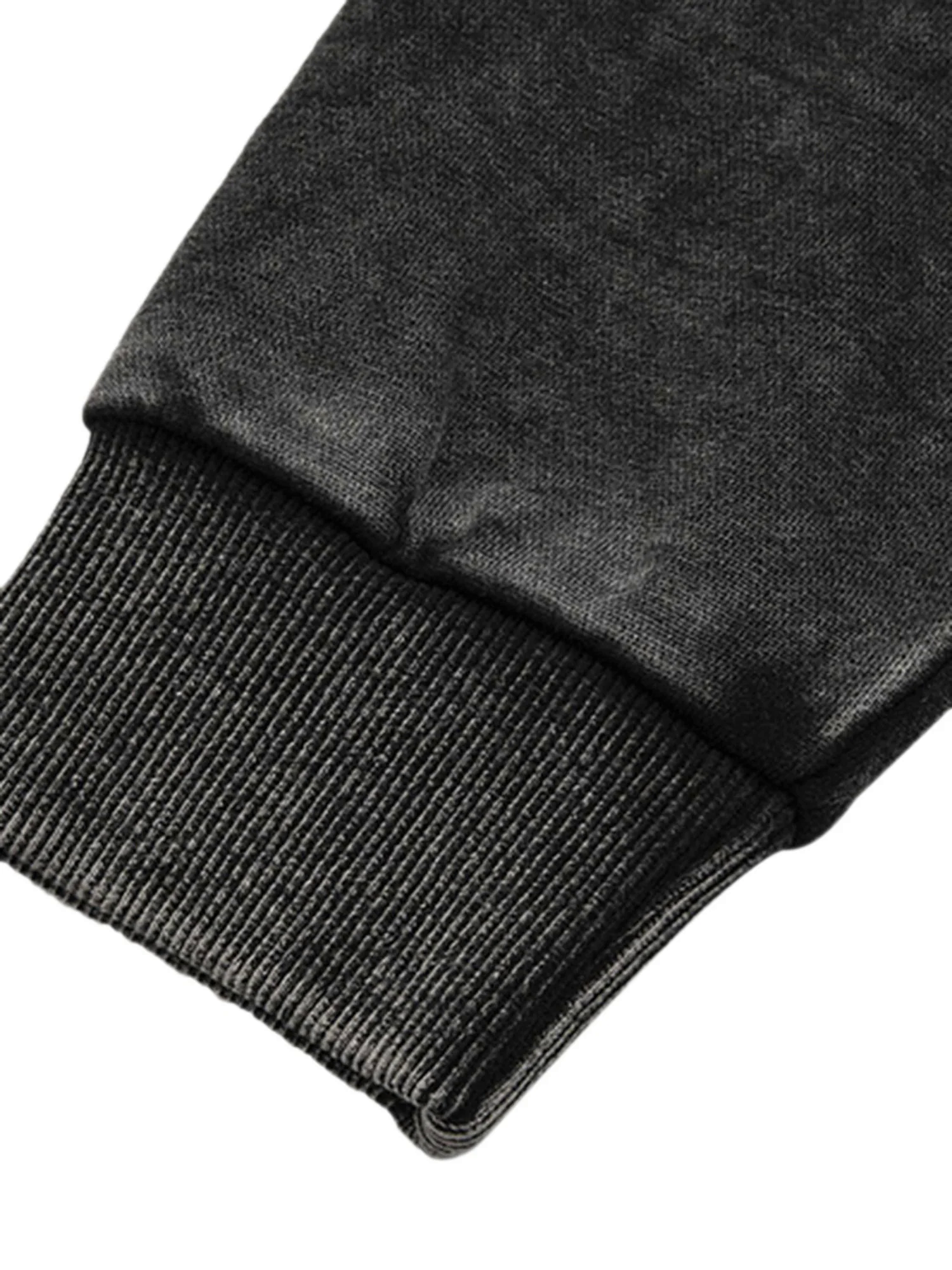 Washed And Aged Hooded Sweatshirt  - 1674