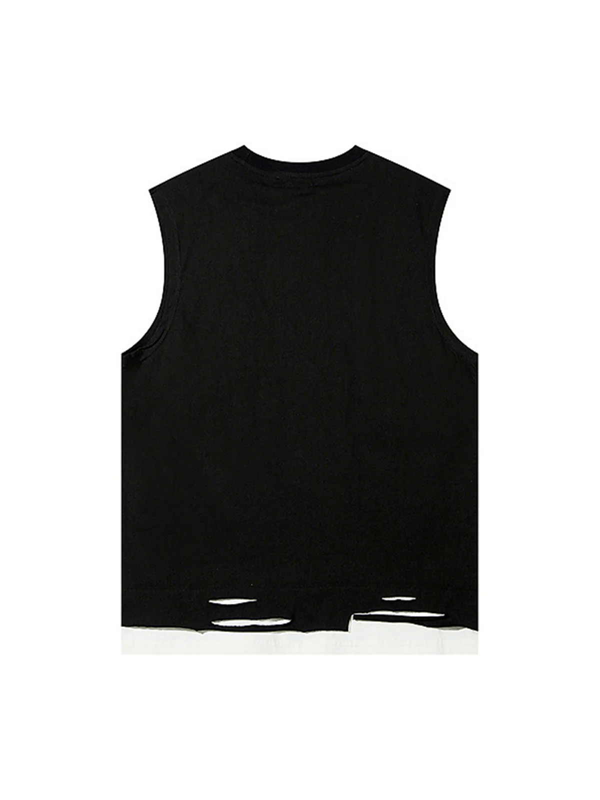 Graphic Letter Chain Vest