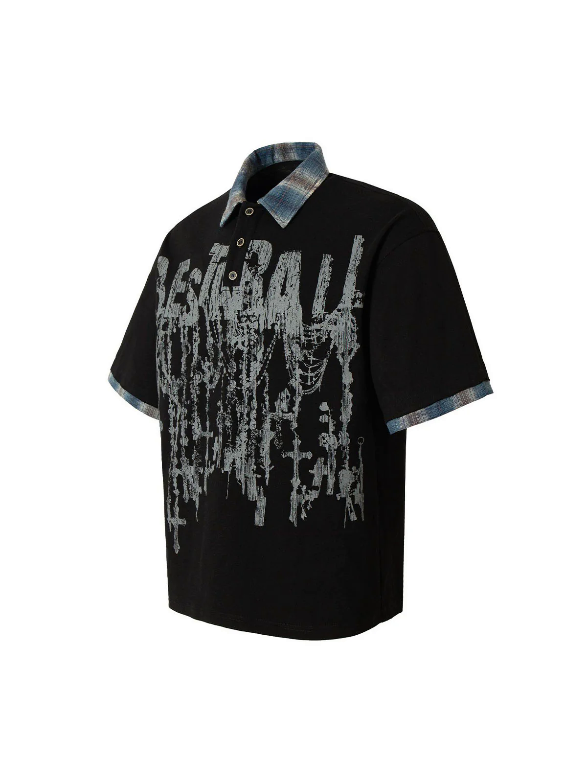Street Graffiti POLO Lapel Shirt
