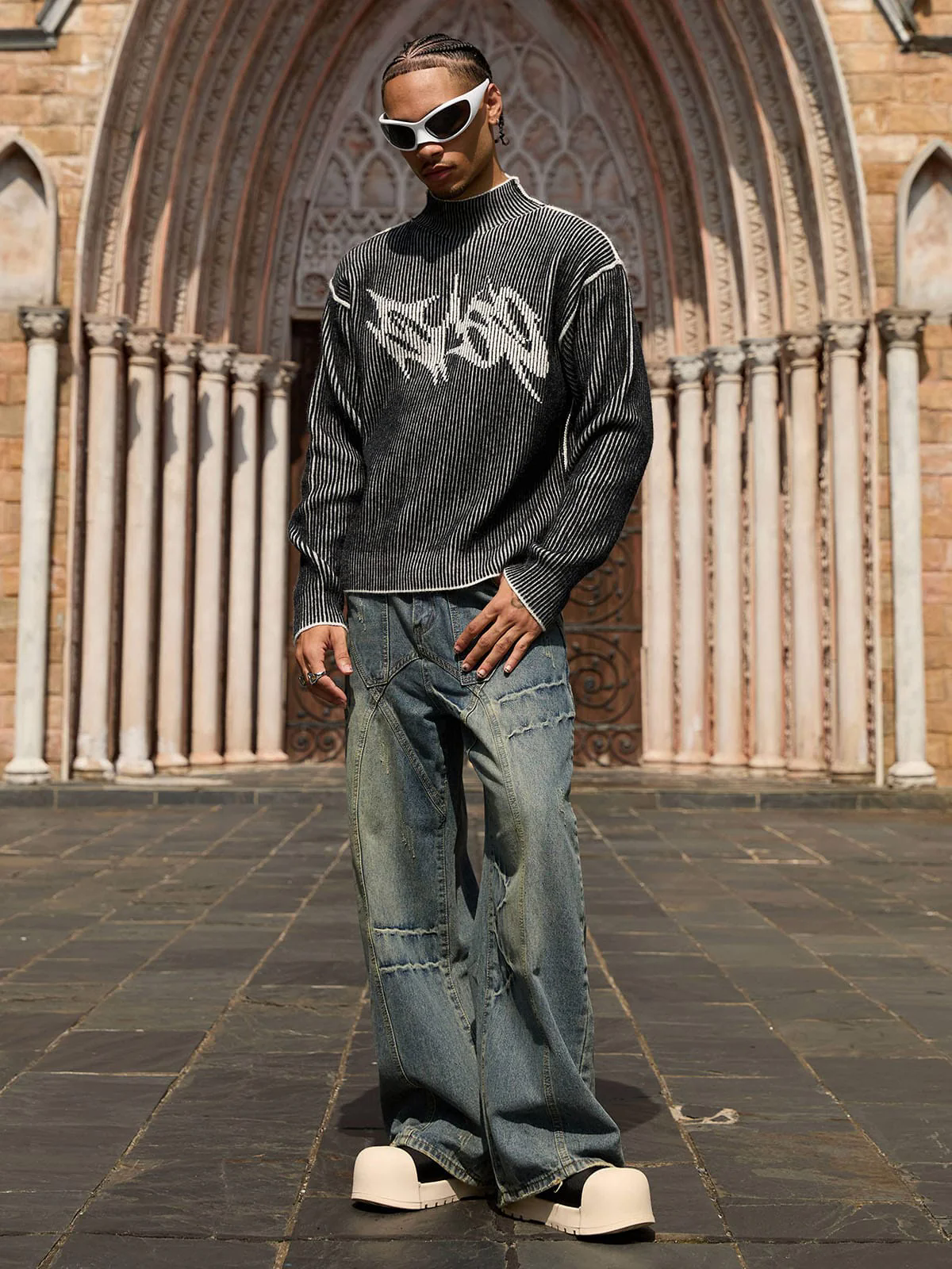 Double Sided Wearable Sweater - 2211