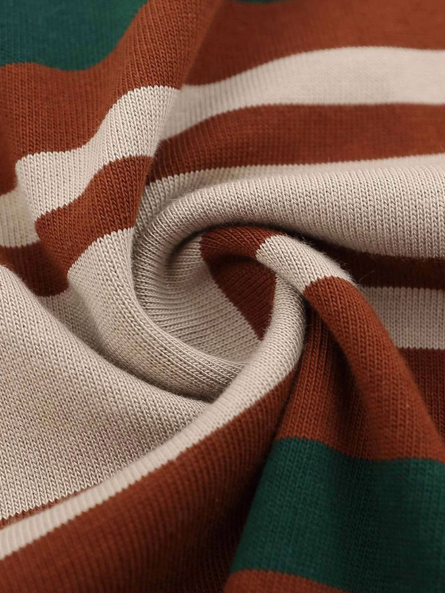 Vintage Striped Polo Shirt - 2165