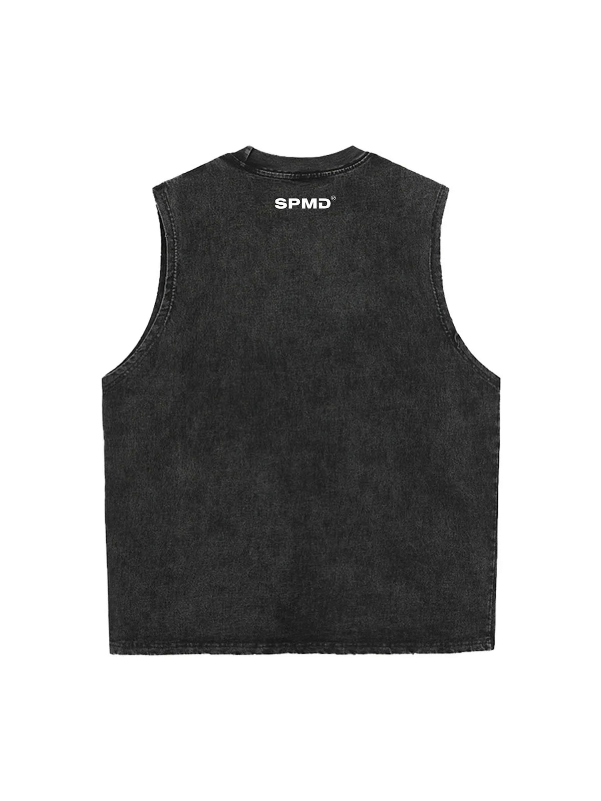 Original Distressed Cross Graphic Vest