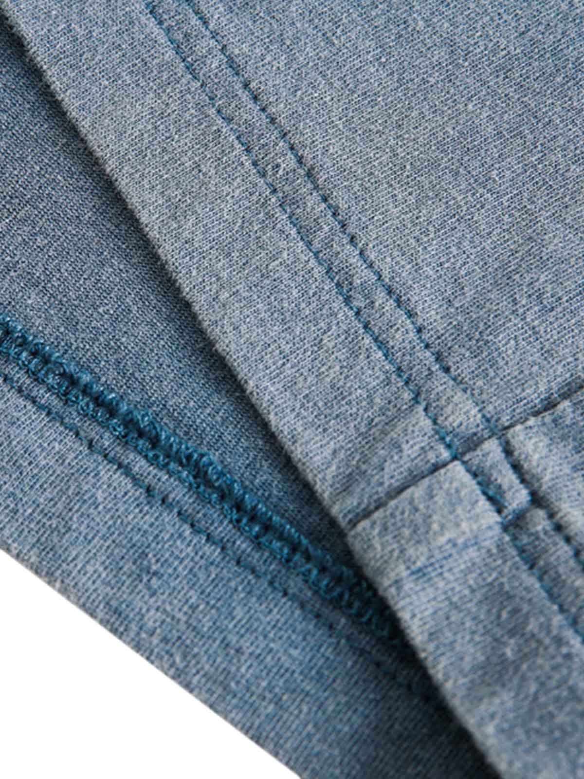 Distressed Washed Embroidered Gradient Vest