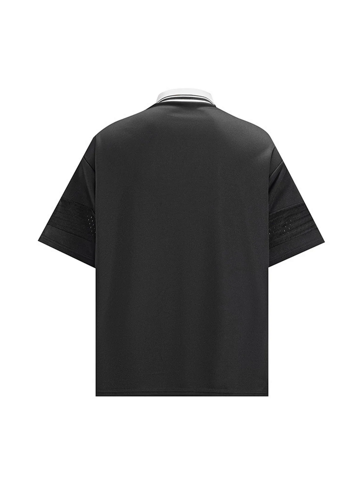 Retro Sports Jersey Polo Shirt