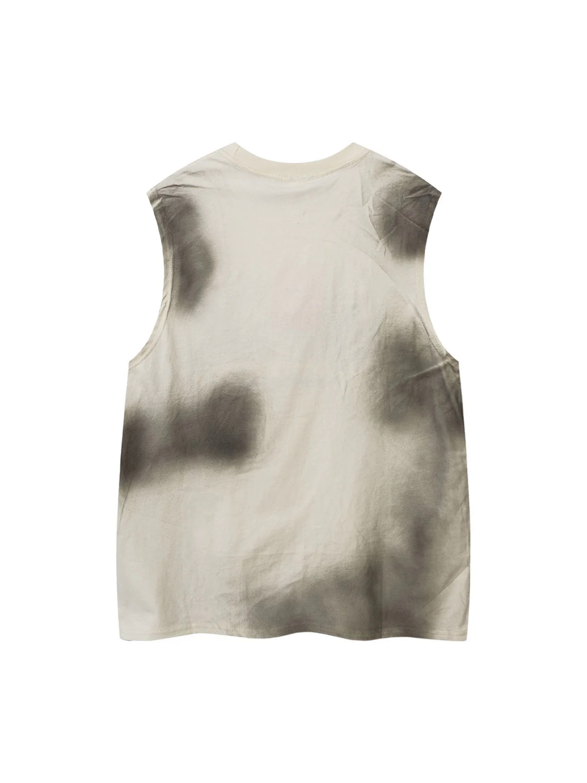 Letter Patchwork Gradient Tank Top