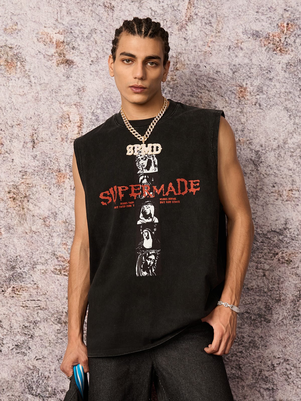 Original Cross Graphic Vest