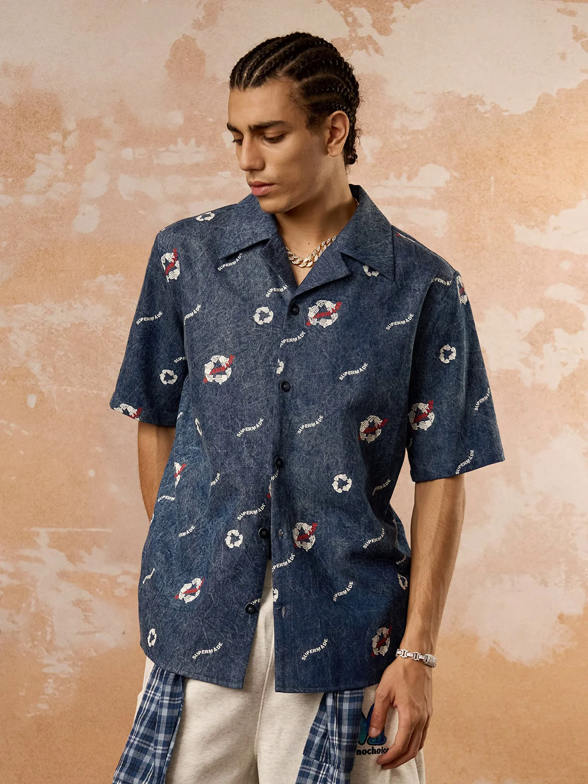 Original Print Denim Shirts