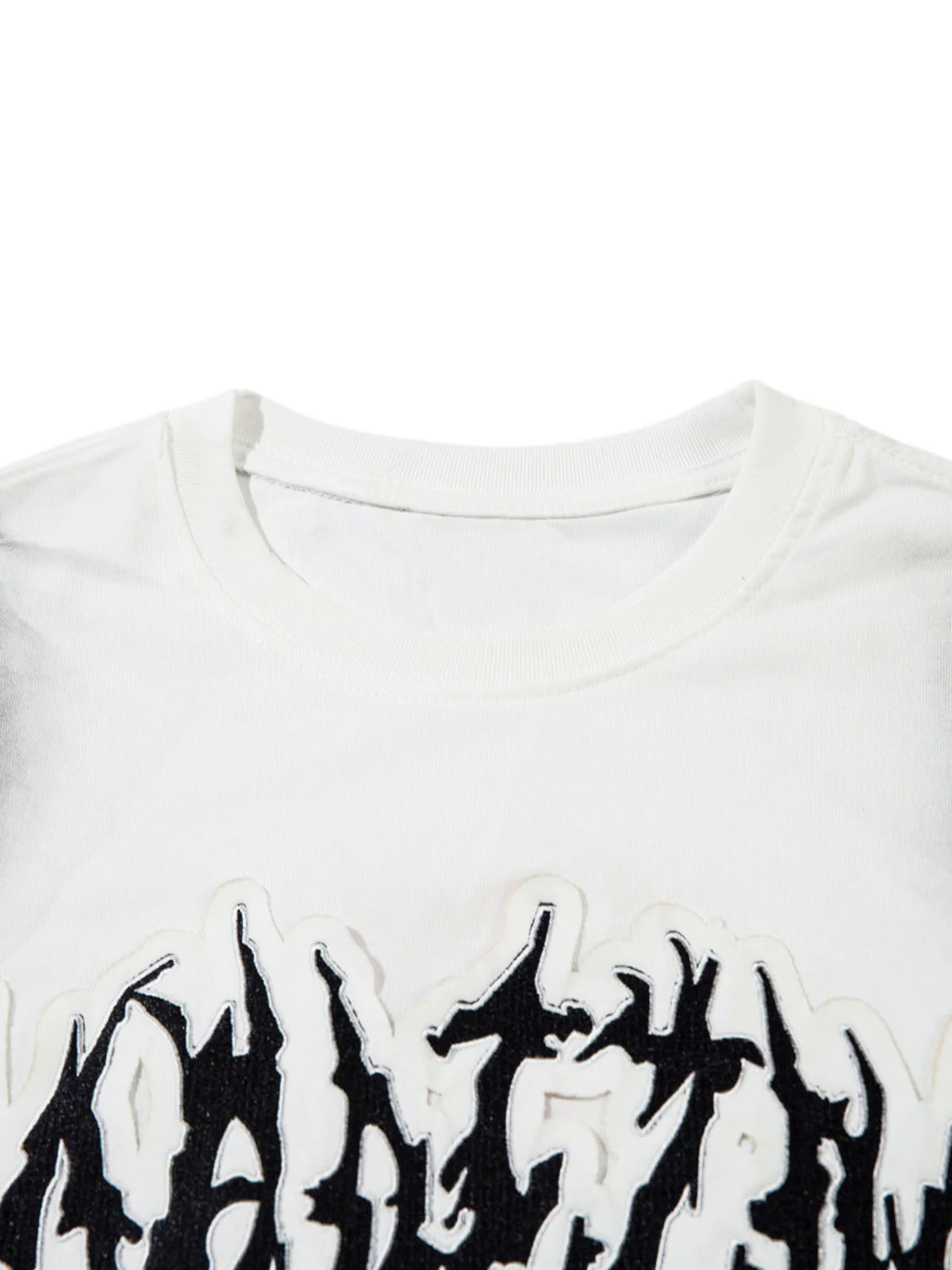 Letter Patchwork Gradient Tank Top