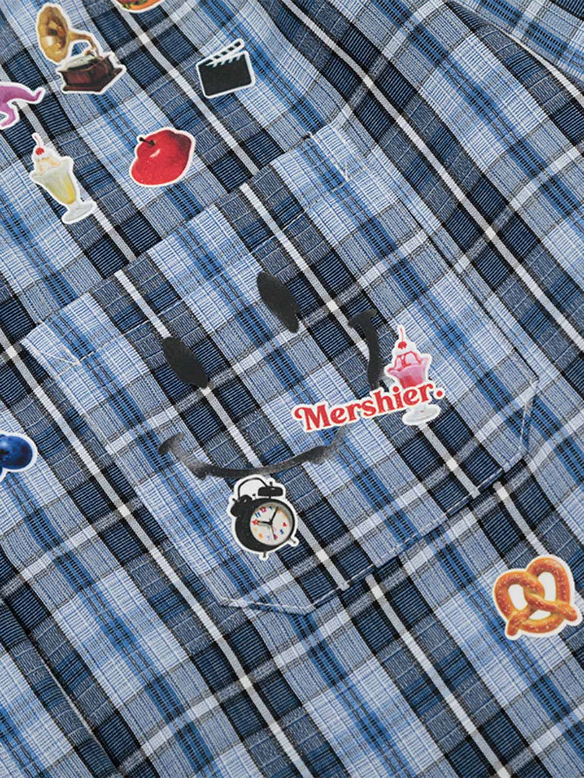 Street Retro Cleanfit Plaid Shirt