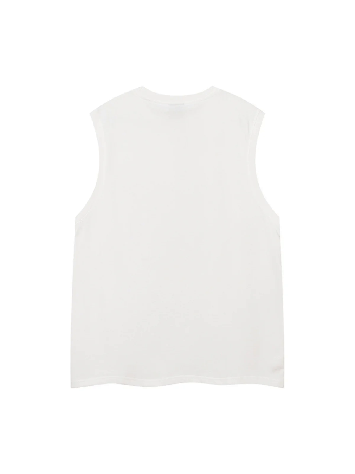 Street Retro Star Chain Print Vest