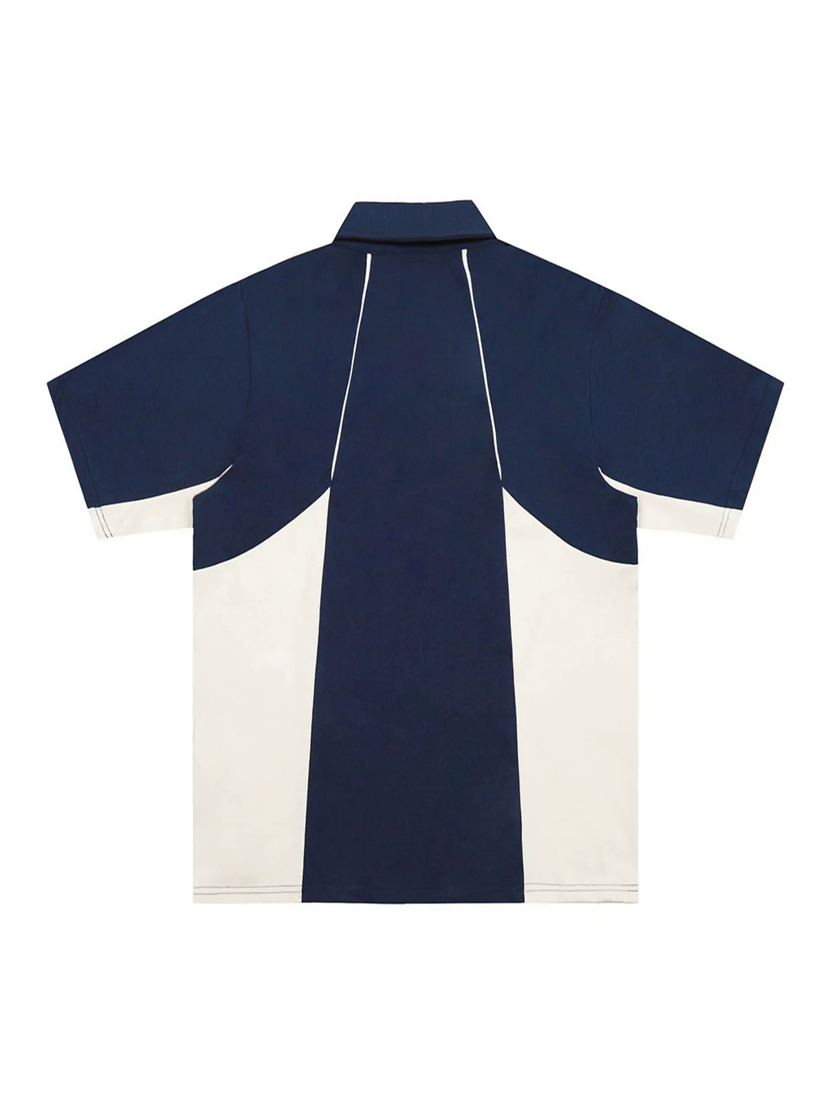 Street Contrast Panel Polo Shirt
