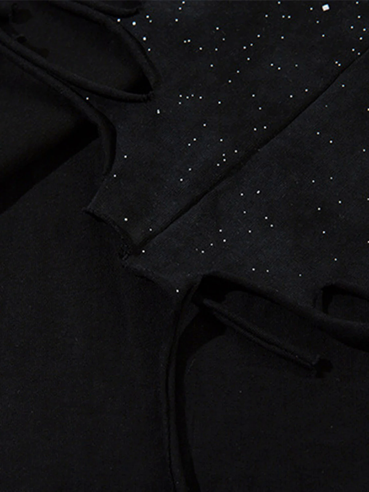 Street Chain Waistcoat Ripped Vest