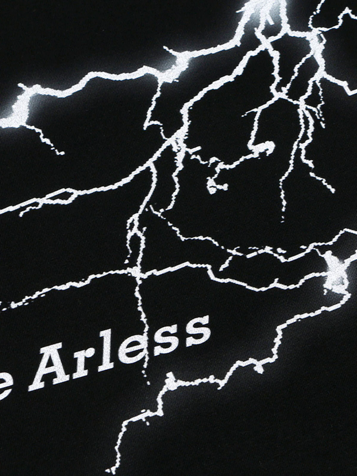 Bold Lightning Graphic Vest