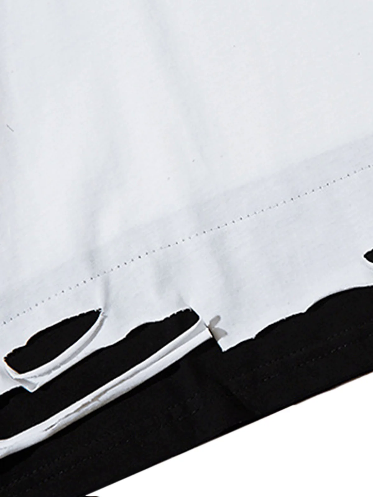 Graphic Letter Chain Vest