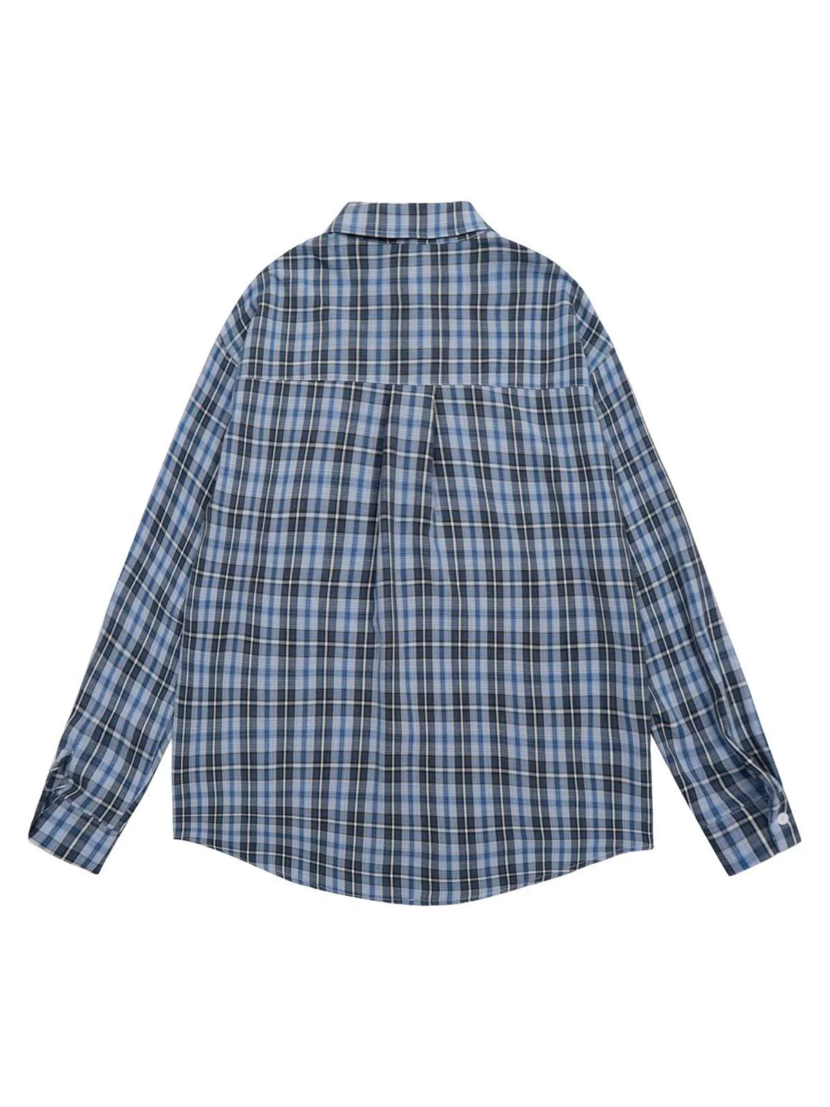 Street Retro Cleanfit Plaid Shirt