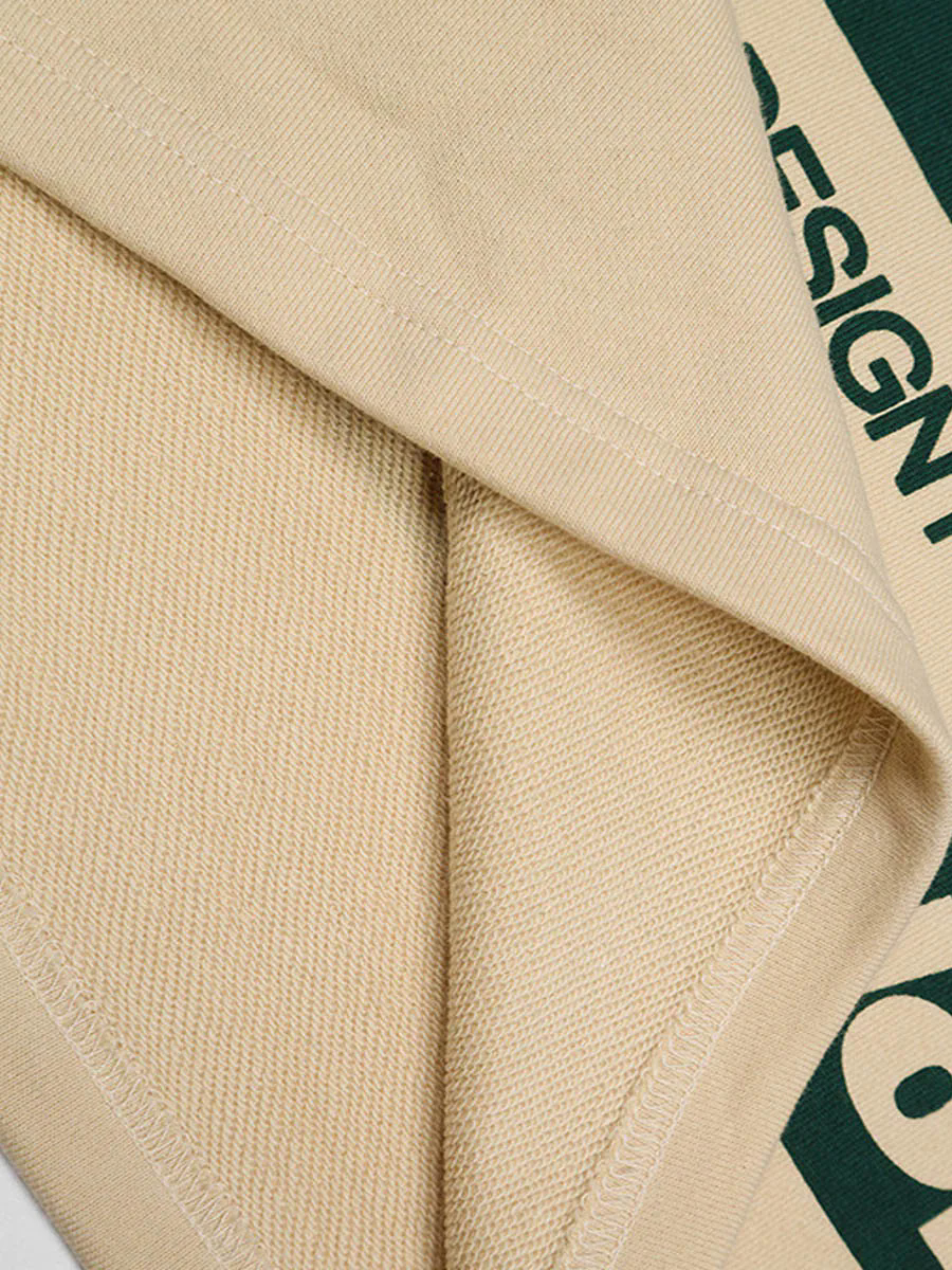 Retro Typography Polo Tee -1252