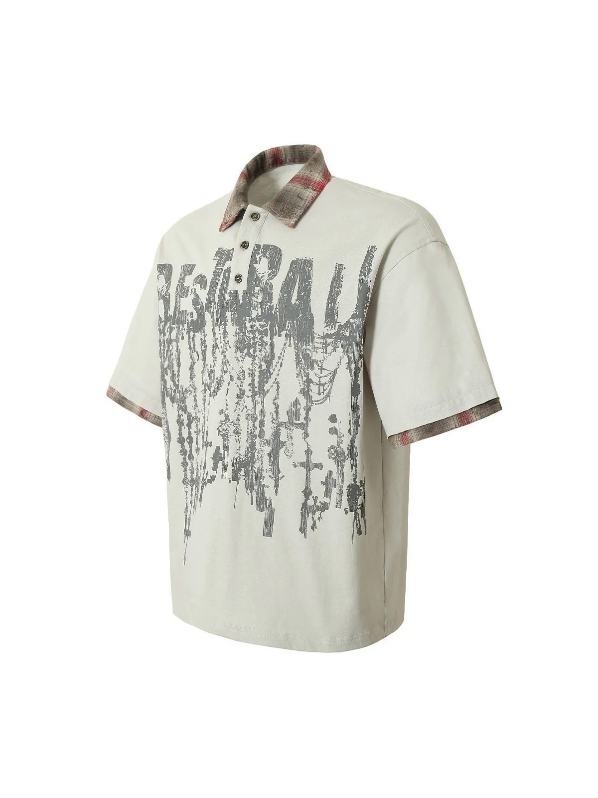 Street Graffiti POLO Lapel Shirt