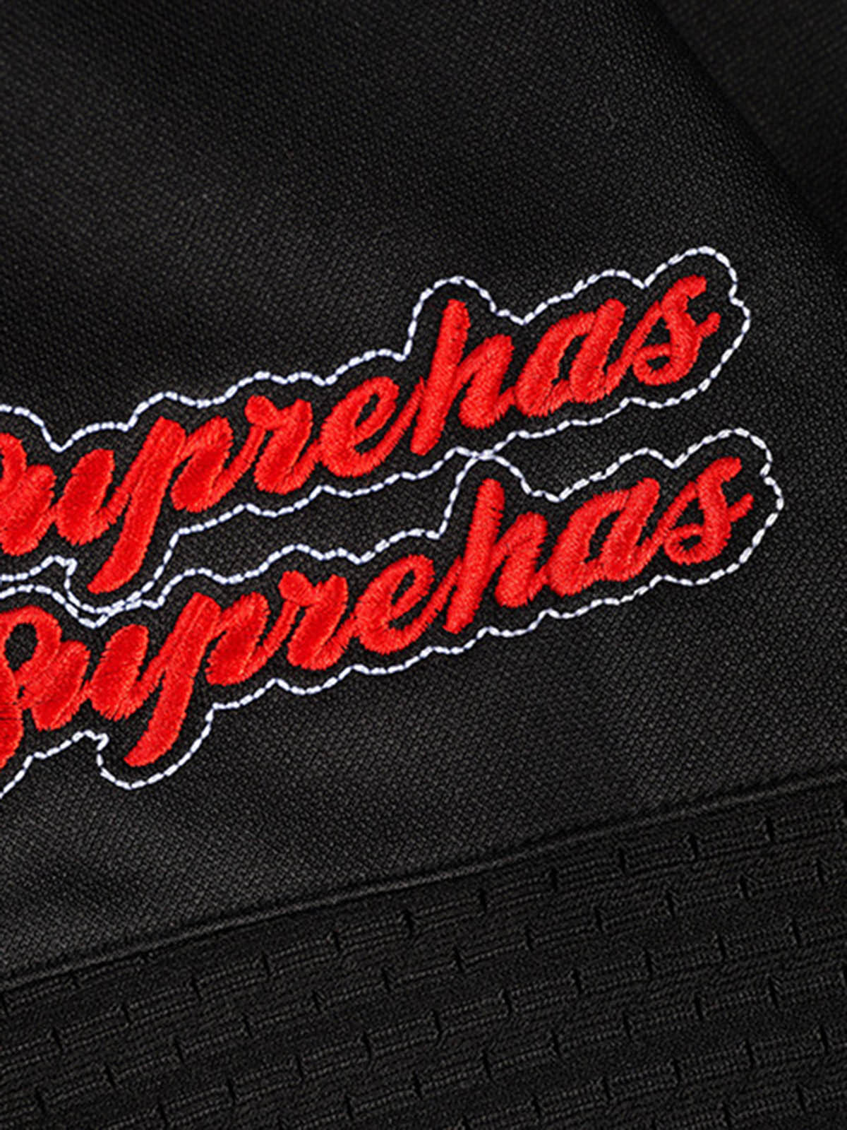 Retro Sports Jersey Polo Shirt