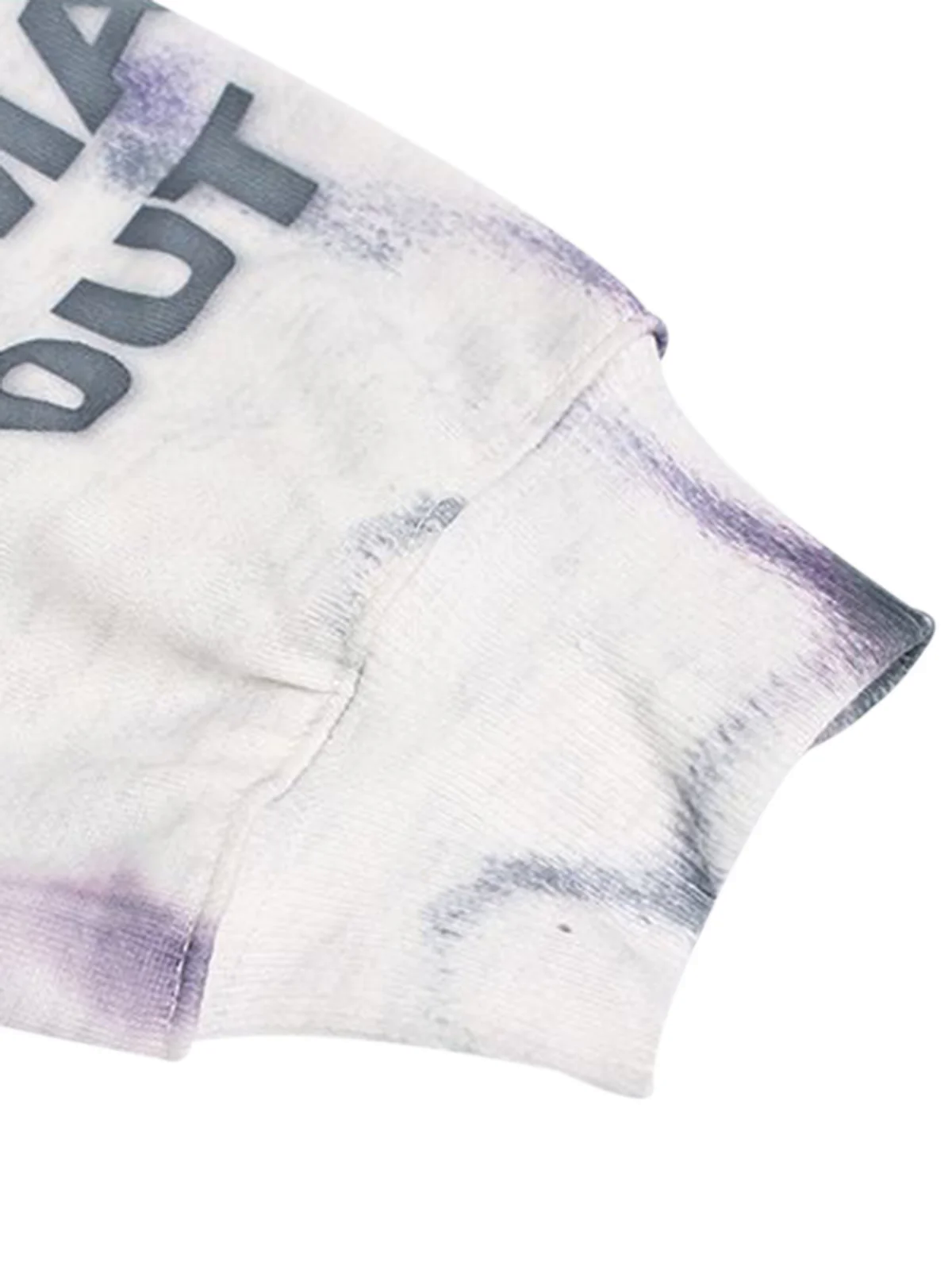 Hand-painted Ink Graffiti Hoodie