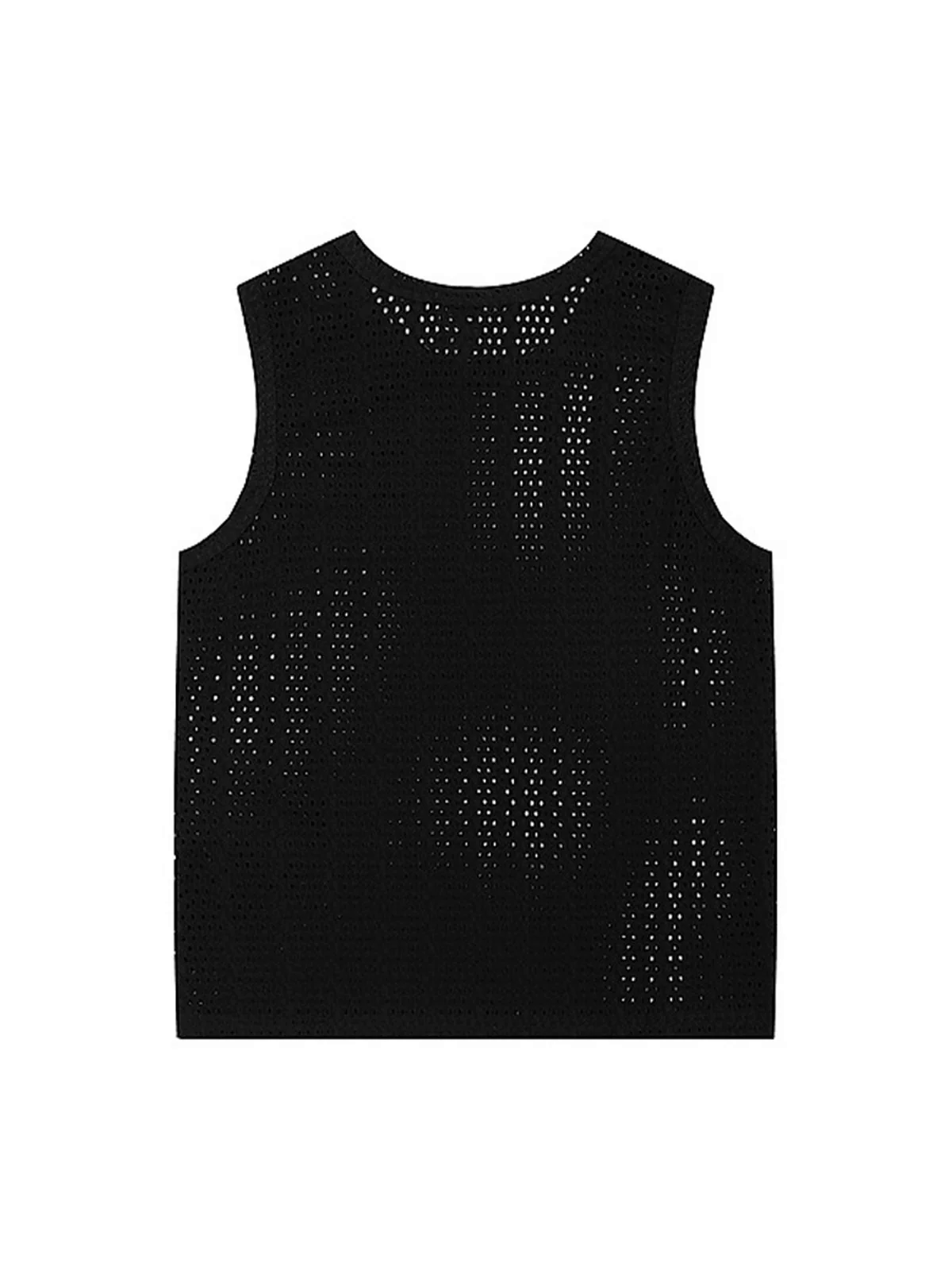 Knitted Hollow Mesh Vest